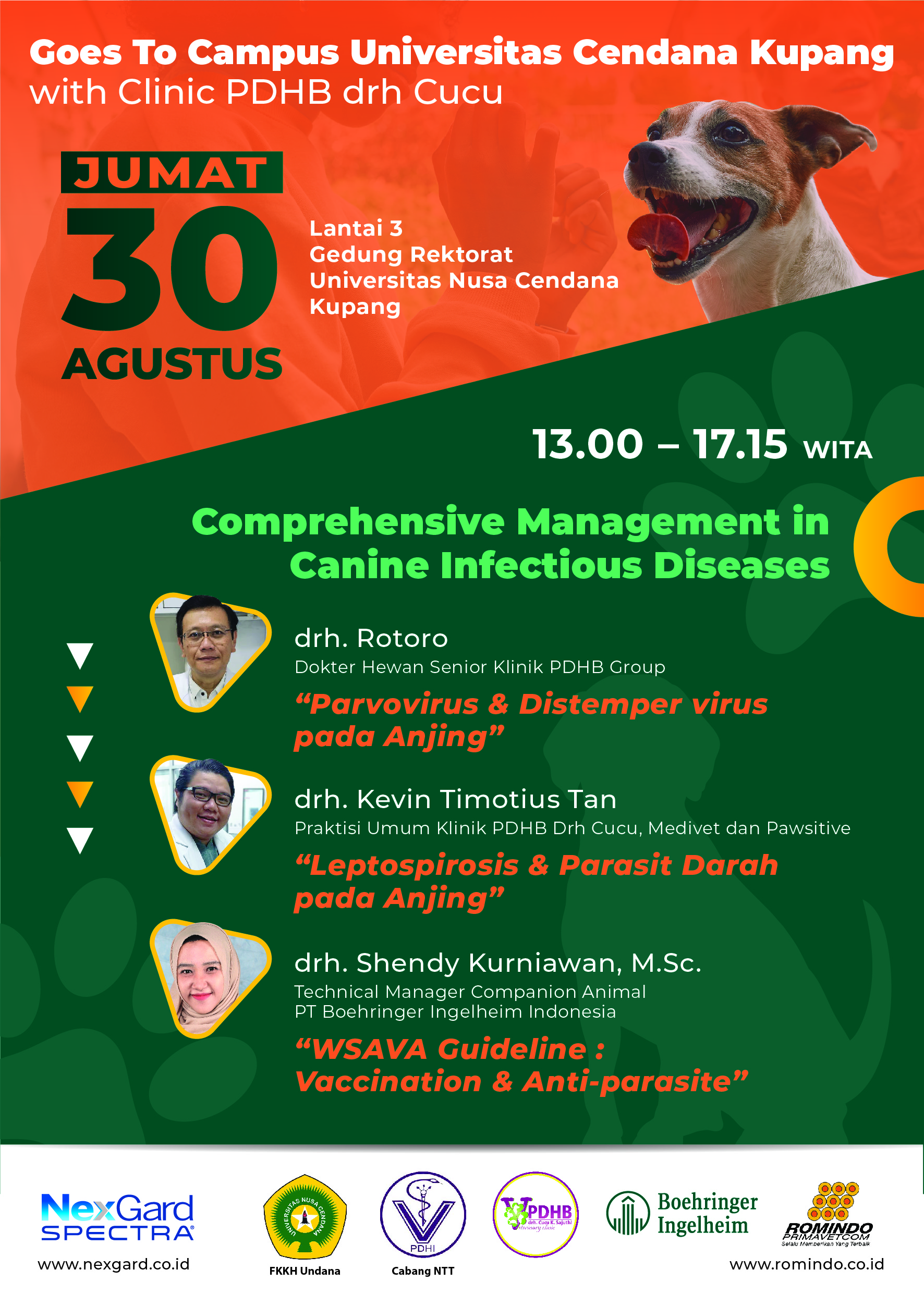 COMPREHENSIVE MANAGEMENT IN CANINE INFECTIOUS DISEASE